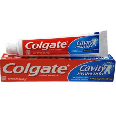 COLGATE CAVITY PROTECTION FLUORIDE TOOTHPASTE, TUBE 2.8 OZ (PACK OF 6)